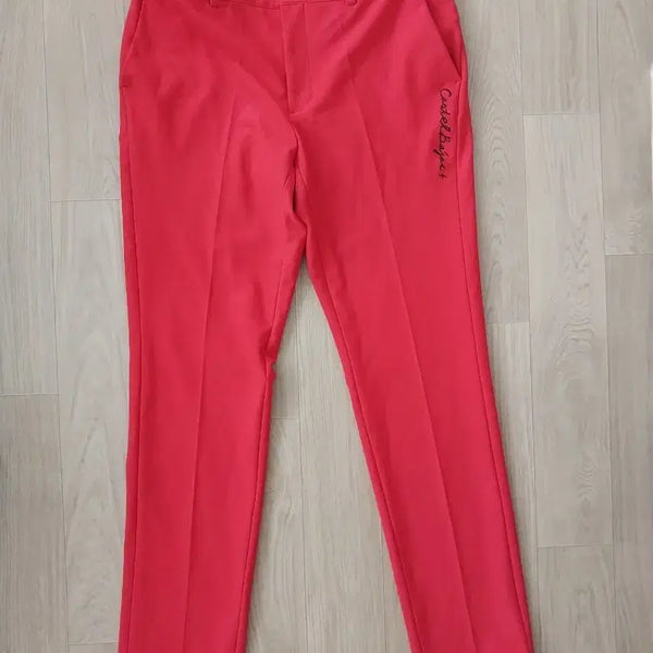 [BUNJANG] Castelbajac Men's Golf Pants Poly 32-33 Inch Unused / 17. 미사용품 남성 까스텔바작 골프바지 봄가을 폴리 32~33인치