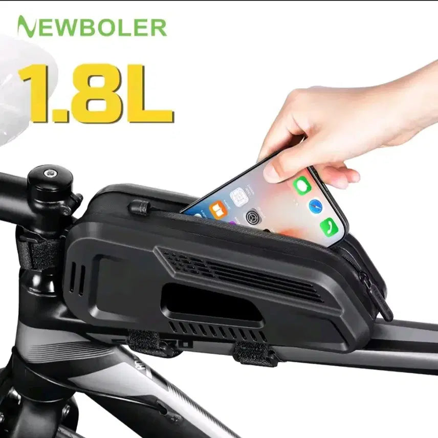 [BUNJANG] Newboler Bicycle Handlebar Frame Bag 1.8L Waterproof / $[낼도착] 자전거가방 핸들바가방 프레임가방