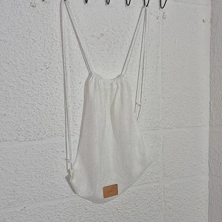 [BUNJANG] Lemels Net Bag White / 레멜 LEMELS 그물 가방 흰색