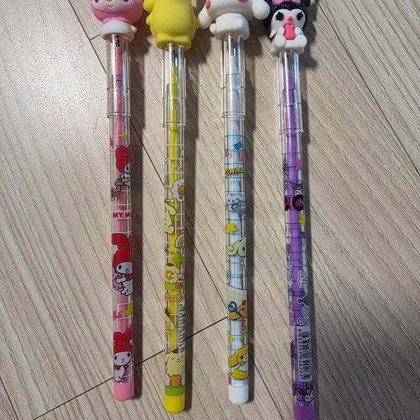 [BUNJANG] Character Cartridge Pencil Set (10 Random Pencils) / 캐릭터 카트리지 연필 랜덤10개