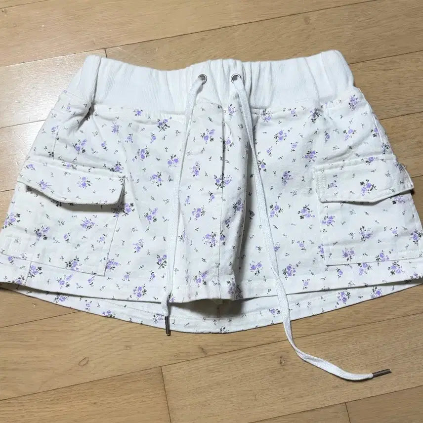 [BUNJANG] Flower Pattern Skirt Pants / 플라워 치마바지