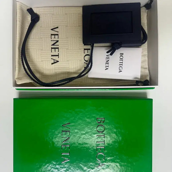 [BUNJANG] Bottega Veneta Intrecciato Badge Holder Navy / 보테가베네타 인트레치아토 배지홀더 네이비
