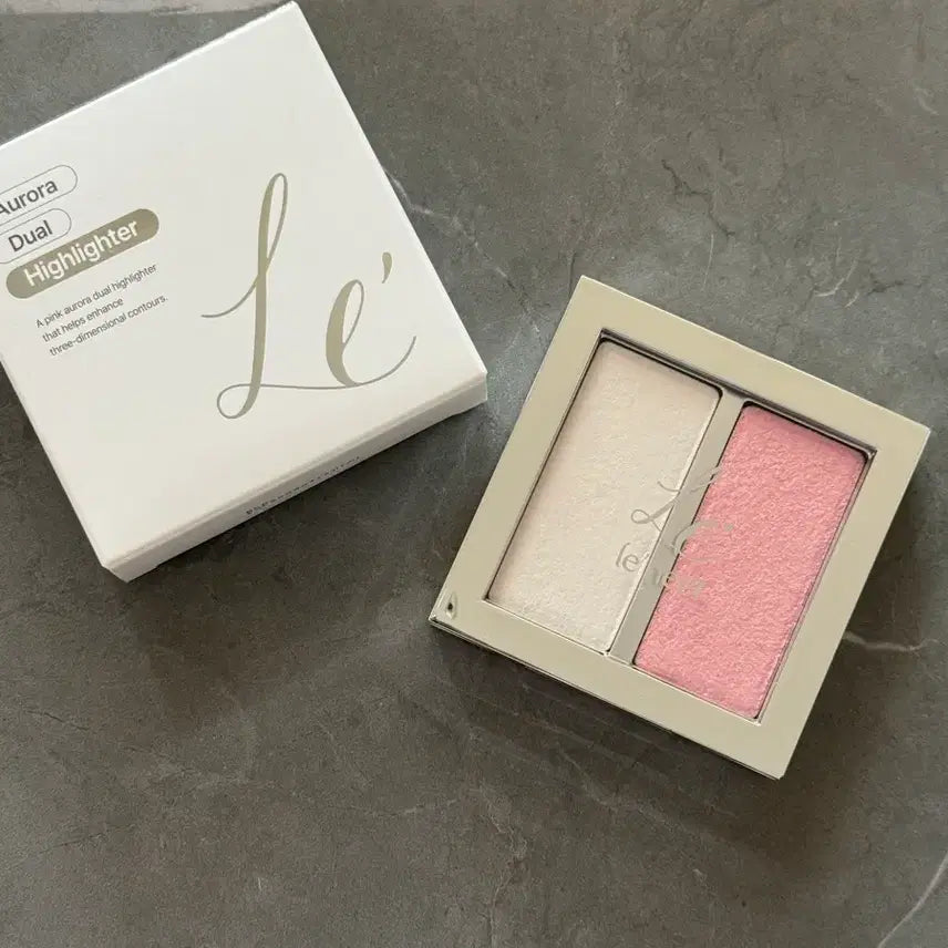 [BUNJANG] Le Neuf Aurora Dual Highlighter Pink / 르넥트 오로라 듀얼 하이라이터 핑크