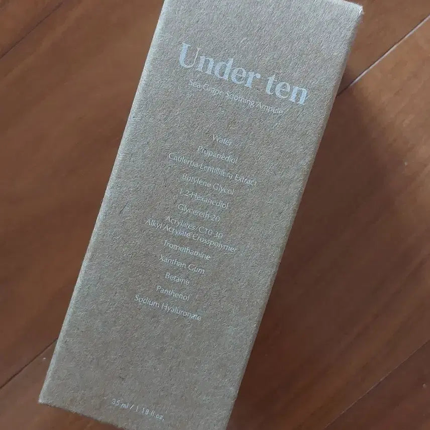 [BUNJANG] Under Ten Sea Grape Soothing Ampoule 35ml / (새제품)언더텐 씨그레이프 수딩 앰플