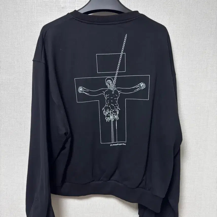 [BUNJANG] Protocol Index x Evangelion Collaboration Sweatshirt XL / 프로토콜 인덱스 에반게리온 콜라보 맨투맨