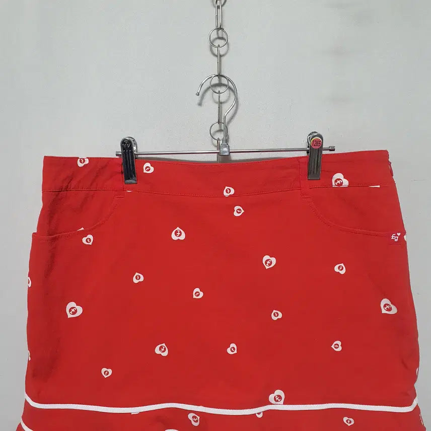 [BUNJANG] Phantom Women's Spring/Summer Golf Skirt (Red, Size 76) / 1265) 팬텀 여성 춘하 골프스커트 76