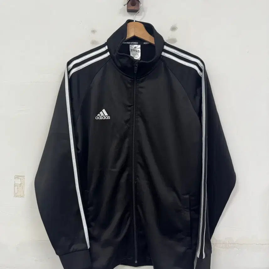 [BUNJANG] Adidas Lightly Brushed Track Top Zip-Up Jersey / (100)아디다스 약기모 트랙탑 집업져지