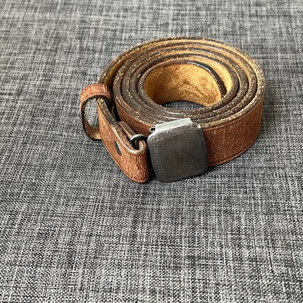 [BUNJANG] RRL Vincent Belt Brown 32 / rrl 더블알엘 빈센스벨트 브라운 32