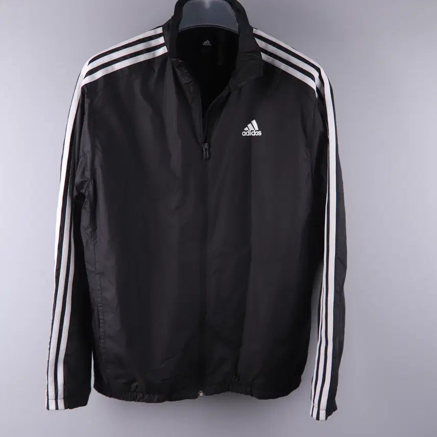 [BUNJANG] Adidas M Musthave 3ST Wind Jacket Black / 아디다스 M 머스트해브 3ST 윈드 자켓 블랙 (L)