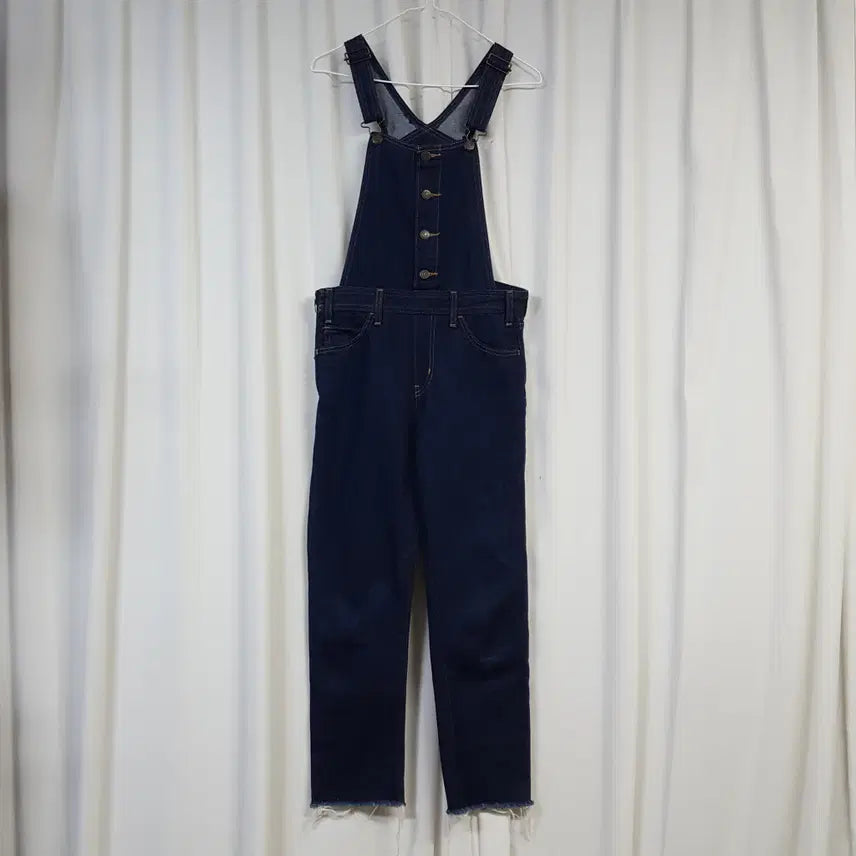 [BUNJANG] Levi's Women's Denim Bib Overalls - Size 27 / 리바이스 여성 청 데님 멜빵바지 27 오일장