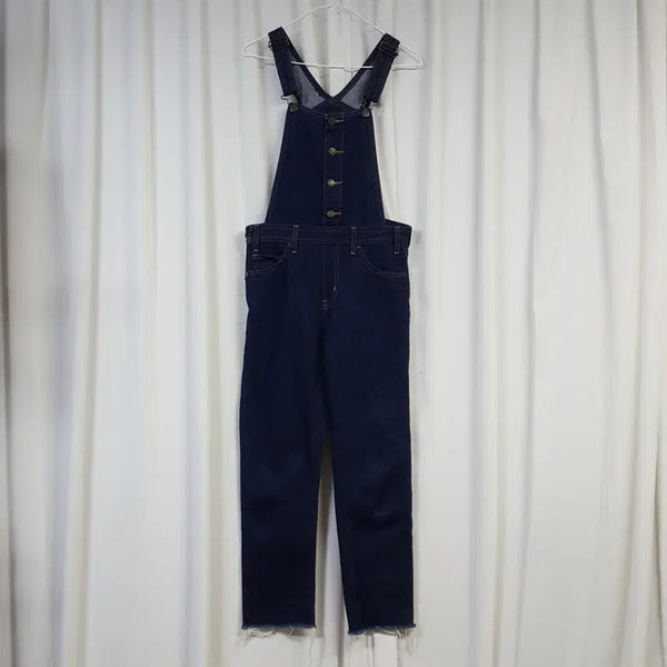 [BUNJANG] Levi's Women's Denim Bib Overalls - Size 27 / 리바이스 여성 청 데님 멜빵바지 27 오일장