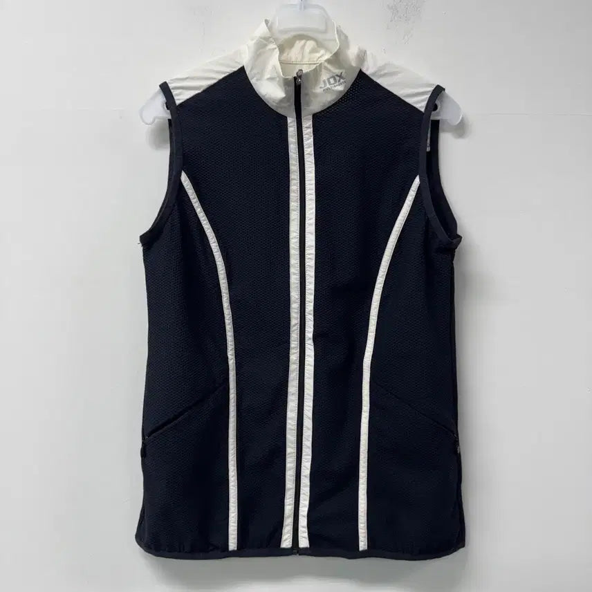 [BUNJANG] JDX Golf Women's Vest Black Ivory / JDJX 골프 여성 조끼 블랙 아이보리