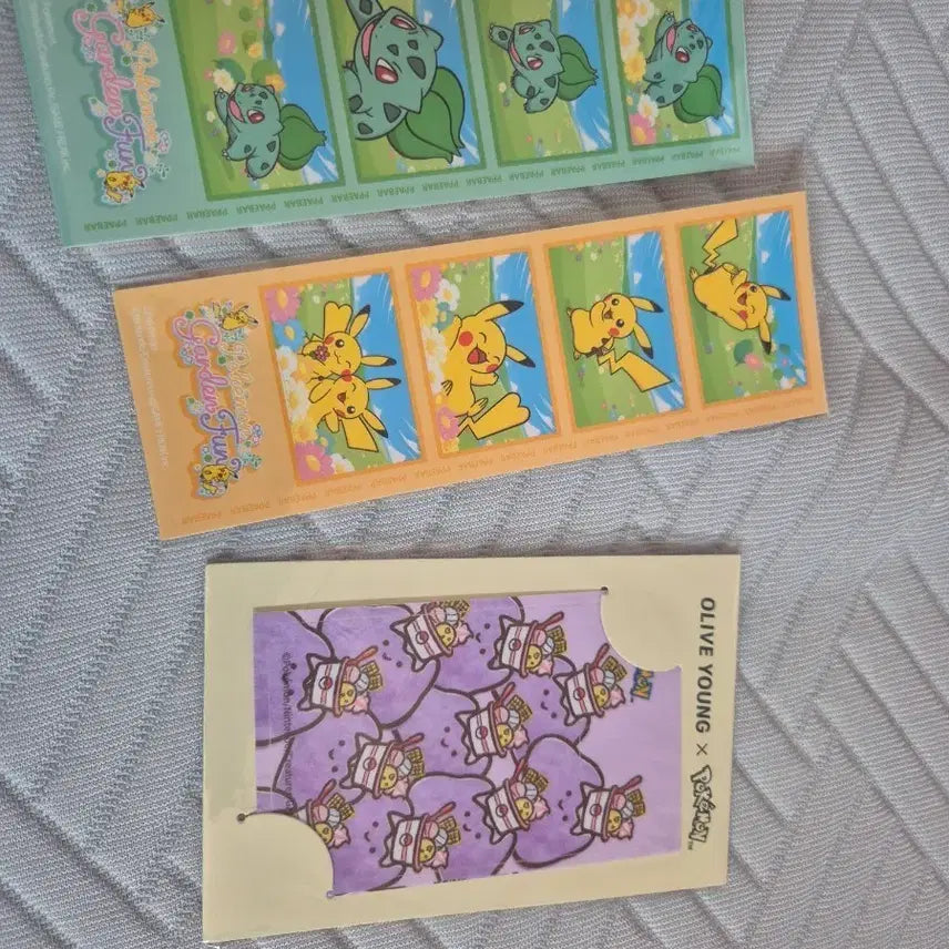 [BUNJANG] Olive Young Metamon Card Sticker / 올리브영 메타몽 카드스티커