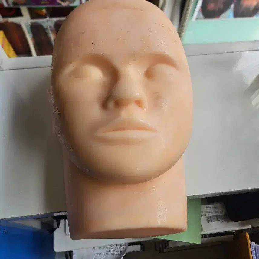 [BUNJANG] Makeup and Skincare Practice Face Mannequin / 얼굴 마네킹 (메이크업, 피부 관리 마네킹)