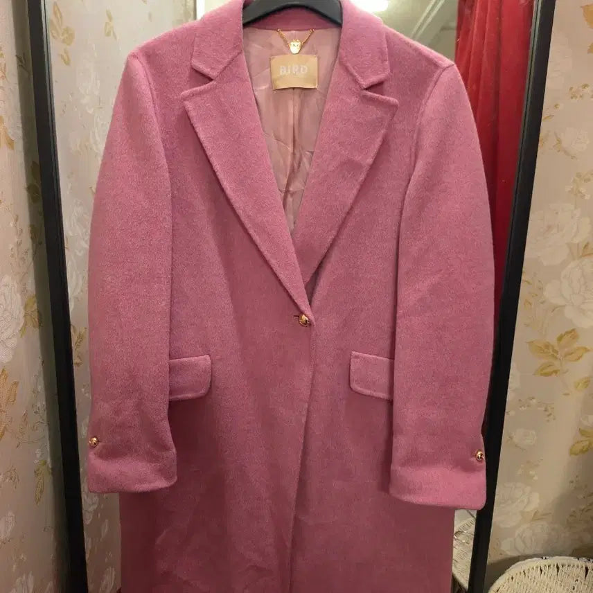 [BUNJANG] Juicy Couture Women's Pink Coat / 7/43 버드 바이 쥬시꾸뛰르 여성 코트 핑크