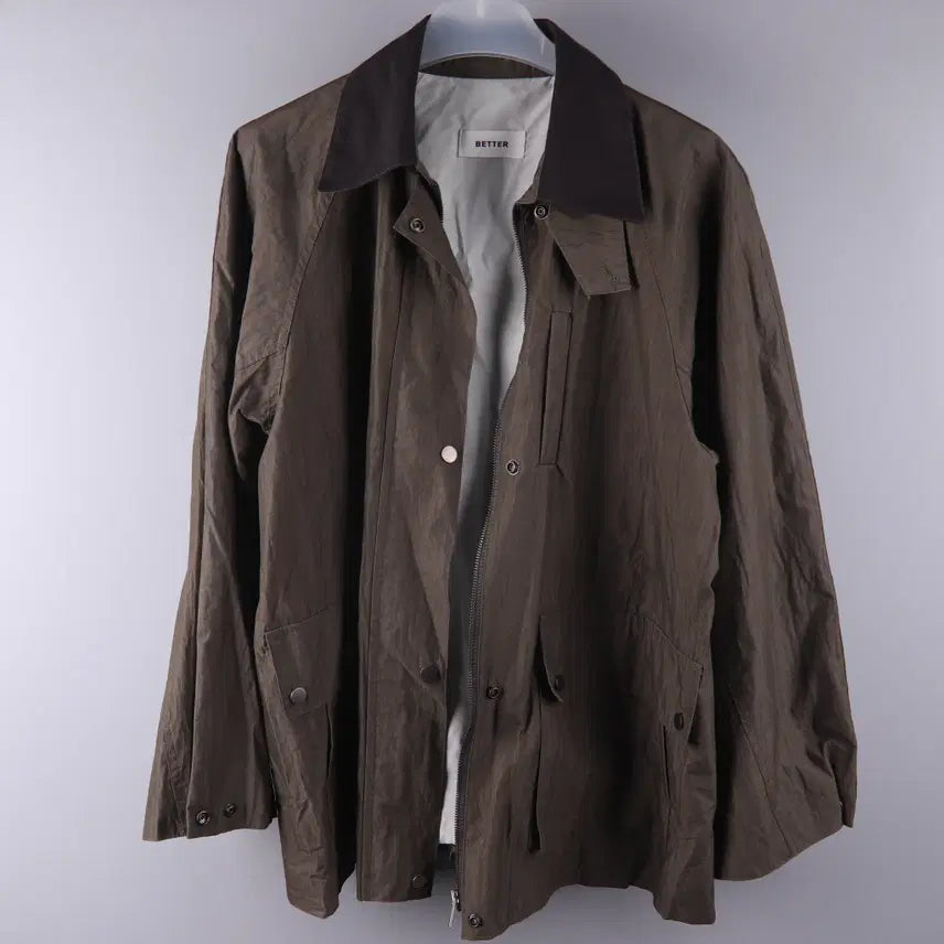 [BUNJANG] BETTER Nylon Blend Field Hunting Jacket (F) / BETTER 나일론 혼방 필드 헌팅 자켓 (F)