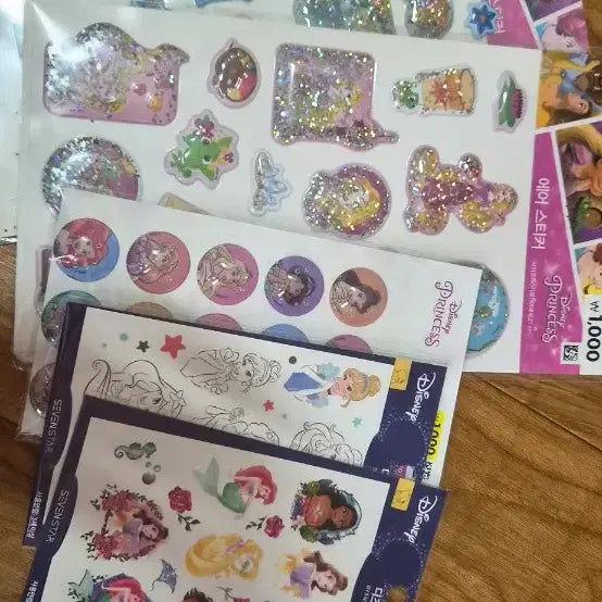 [BUNJANG] Disney Princess Sticker Set / 디즈니 프린세스 스티커 세트
