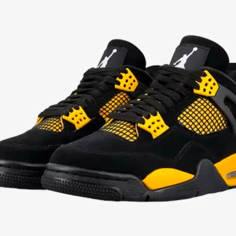 [BUNJANG] Nike Air Jordan 4 Retro Thunder 2023 / 나이키 에어 조던 4 레트로 썬더 2023 285 새상품