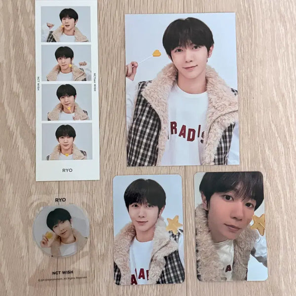 [BUNJANG] NCT WISH Membership Kit Ryō Bundle Set Photocard / NCT WISH 엔시티 위시 멤버십 키트 료 포카 일괄