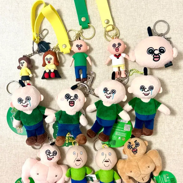 [BUNJANG] BbangBbangi Okji Doll Gacha Figure Keyring Set / 빵빵이 옥지인형뽑기가챠피규어키링열쇠가방고리인형 세트