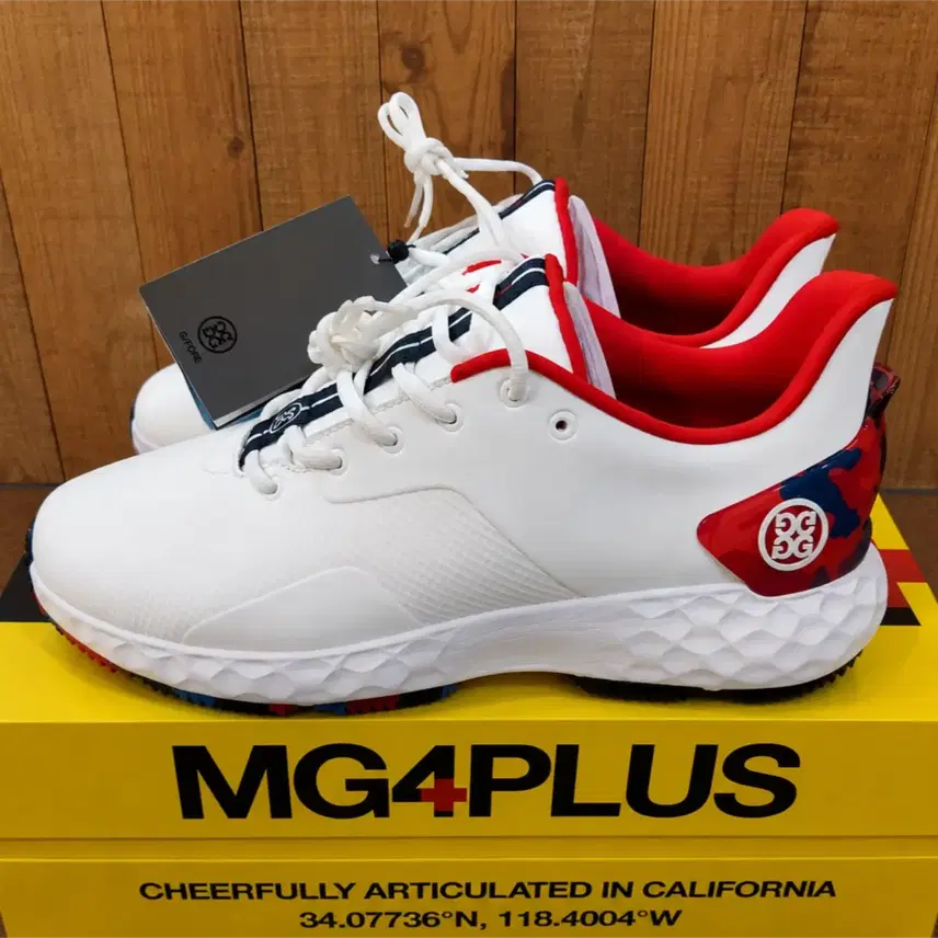 [BUNJANG] G/FORE MG4+ Men's Spikeless Golf Shoe White US 10.5 (275mm) / 새상품) 지포어 MG4+ 남성 골프화 화이트 US10.5 (275mm)
