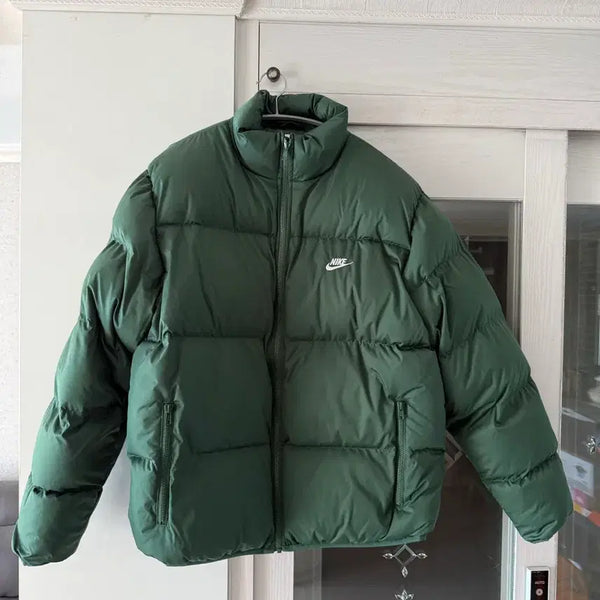 [BUNJANG] Nike NSW PrimaLoft Padded Jacket Green Size 100 / 나이키 NSW 프리마로프트 패딩 자켓 그린 100사이즈