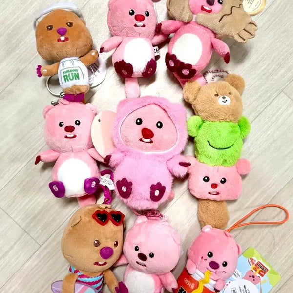 [BUNJANG] Loopy (Luffy) Plush Keyring Doll / loopy잔망루피 인형뽑기 얼쇠가방고리 키링 인형(개당