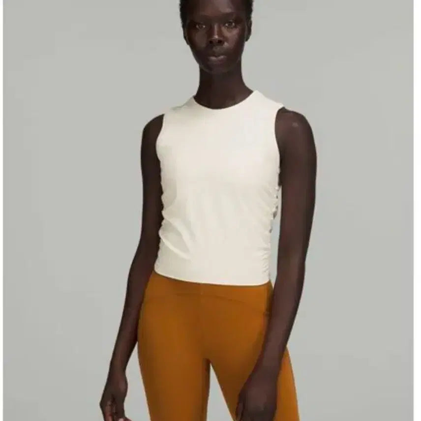 [BUNJANG] Lululemon All It Takes Tank Top White Opal / 룰루레몬 올 잇 테익스 탱크 탑 판매합니다.