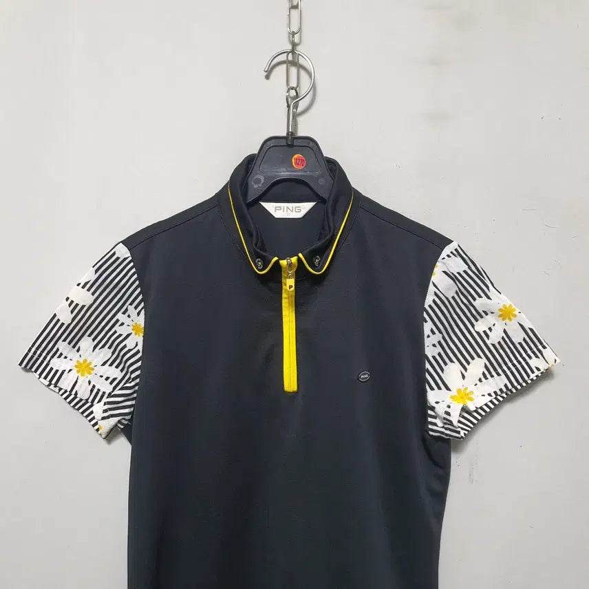 [BUNJANG] Ping Women's Golf Short Sleeve T-Shirt Black / 1270) 핑 여성 골프 반팔티셔츠 95