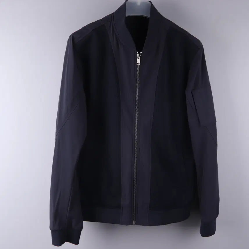 [BUNJANG] Mind Bridge Navy Blouson Jacket (M) / 마인드브릿지 블루종 자켓 네이비 (M)