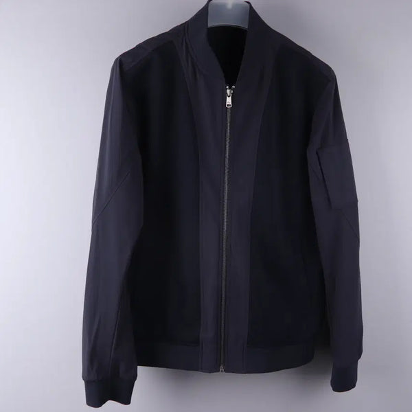 [BUNJANG] Mind Bridge Navy Blouson Jacket (M) / 마인드브릿지 블루종 자켓 네이비 (M)