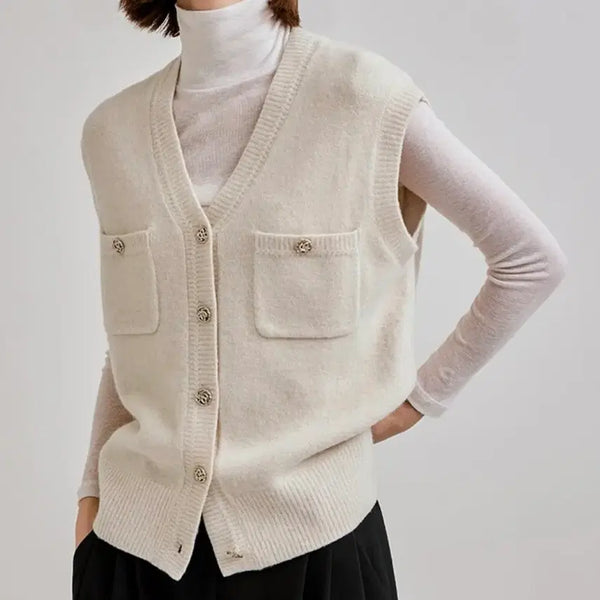 [BUNJANG] She's Miss Wool Knit Vest / 쉬즈미스 울 니트 조끼