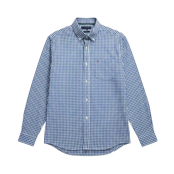 [BUNJANG] Tommy Hilfiger Men's Vintage Fit Checkered Shirt / 남성M/ 타미힐피거 빈티지핏 체크 셔츠