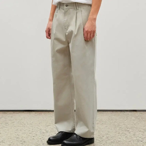 [BUNJANG] DECEIT Two Pleats Wide Chino Pants Light Beige / 28)데케트 투플리치 와이드 치노팬츠 라이트베이지