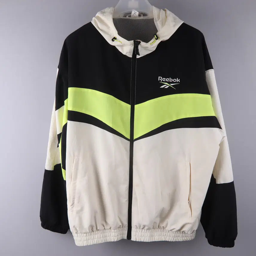 [BUNJANG] Reebok CL GN B Vector Windbreaker Jacket (L) / 리복 CL GN B 벡터 윈드브레이커 자켓 (L)