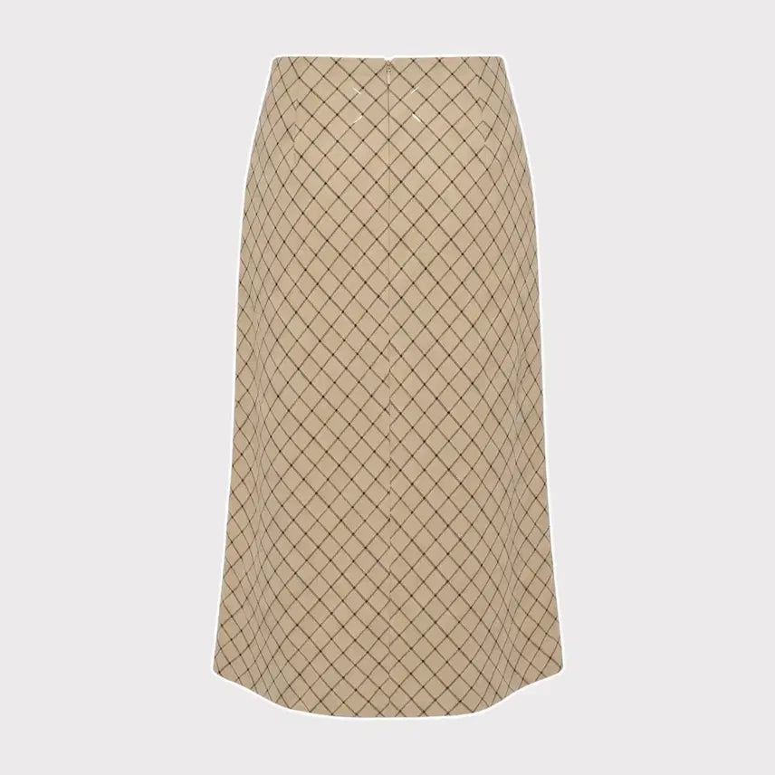 [BUNJANG] Maison Margiela Line 4 Checkered Skirt Size 38 / 38/ 메종마르지엘라 4번대 체크 스커트