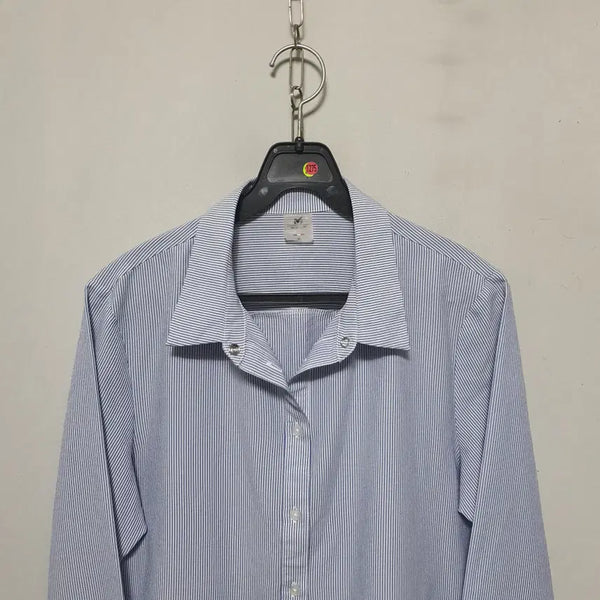 [BUNJANG] Millet Women's Spring/Summer 2021 Stripe Golf Shirt Size 95 / 1275) 밀레 여성 춘하 골프 스트라이프 셔츠 95 21년식