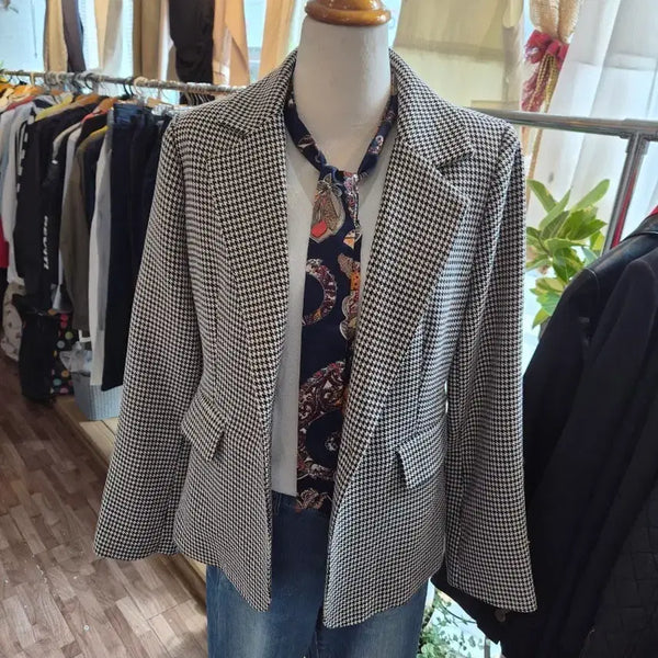 [BUNJANG] Check Pattern Jacket / 체크 패턴 자켓