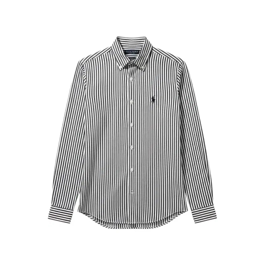 [BUNJANG] Ralph Lauren Men's Slim Fit Striped Shirt Size 2 / 남성 2사이즈/ 랄프로렌 슬림핏 스트라이프 셔츠