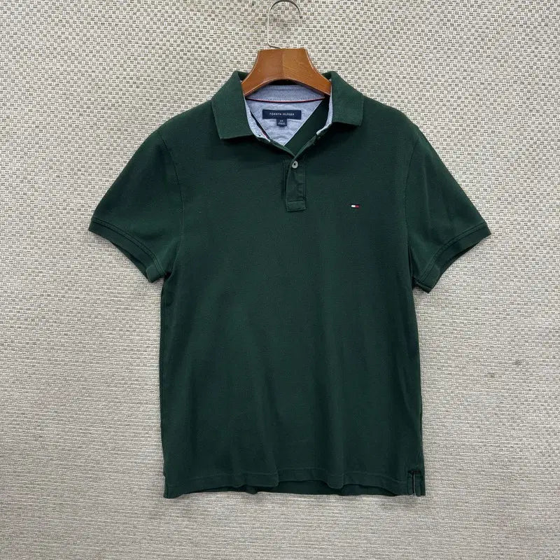 [BUNJANG] Tommy Hilfiger Short Sleeve Polo Shirt Size S / 타미힐피거 반팔카라티 S D04735