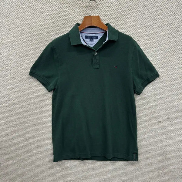 [BUNJANG] Tommy Hilfiger Short Sleeve Polo Shirt Size S / 타미힐피거 반팔카라티 S D04735