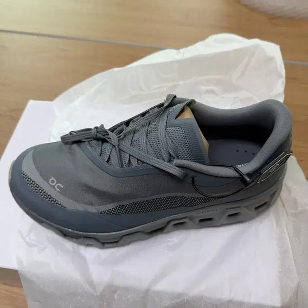 [BUNJANG] On Running Cloudmonster Grey Men's Running Shoes (Size 270) / 새상품) 온러닝 파프 클라우드몬스터 그레이 270