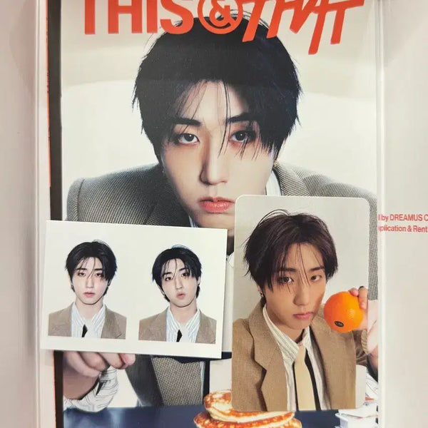 [BUNJANG] Stray Kids SKZ THIS THAT AND VER. Member Han Jisung Album / 스트레이키즈 스키즈 디스앤댓 개봉 앨범 &버전 앤드 버전 개인반 한 한지성