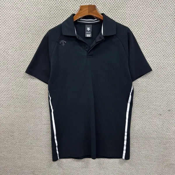 [BUNJANG] Descente Functional Short-Sleeve Polo T-Shirt Size 95 / 데상트 기능성 반팔카라티 95 D04684