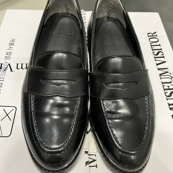 [BUNJANG] Josett Daniel Loafers Black 245 / 조셉트 다니엘 로퍼 블랙 245