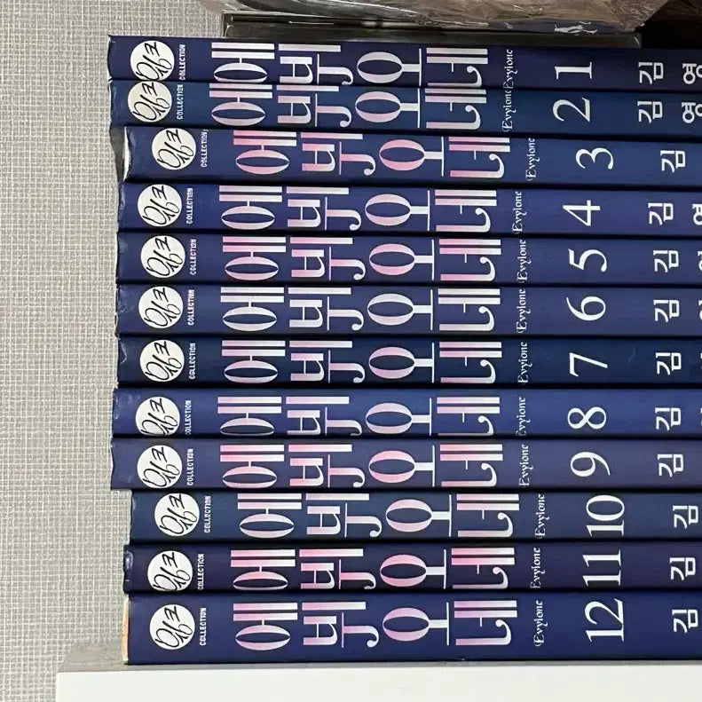 [BUNJANG] Kim Young-hee Ebuione Complete Manga Set (Volumes 1-12) / 김영희 에뷔오네 만화책 전권