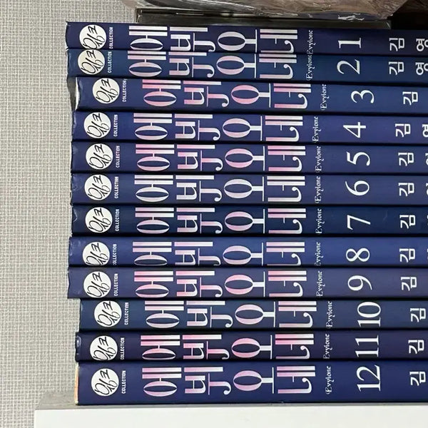 [BUNJANG] Kim Young-hee Ebuione Complete Manga Set (Volumes 1-12) / 김영희 에뷔오네 만화책 전권