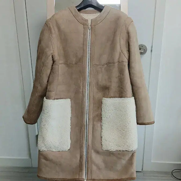 [BUNJANG] 2econd floor Shearling Mustang Jacket / 2econd floor 세컨플로어 양털 무스탕 백화점 브랜드 헐값
