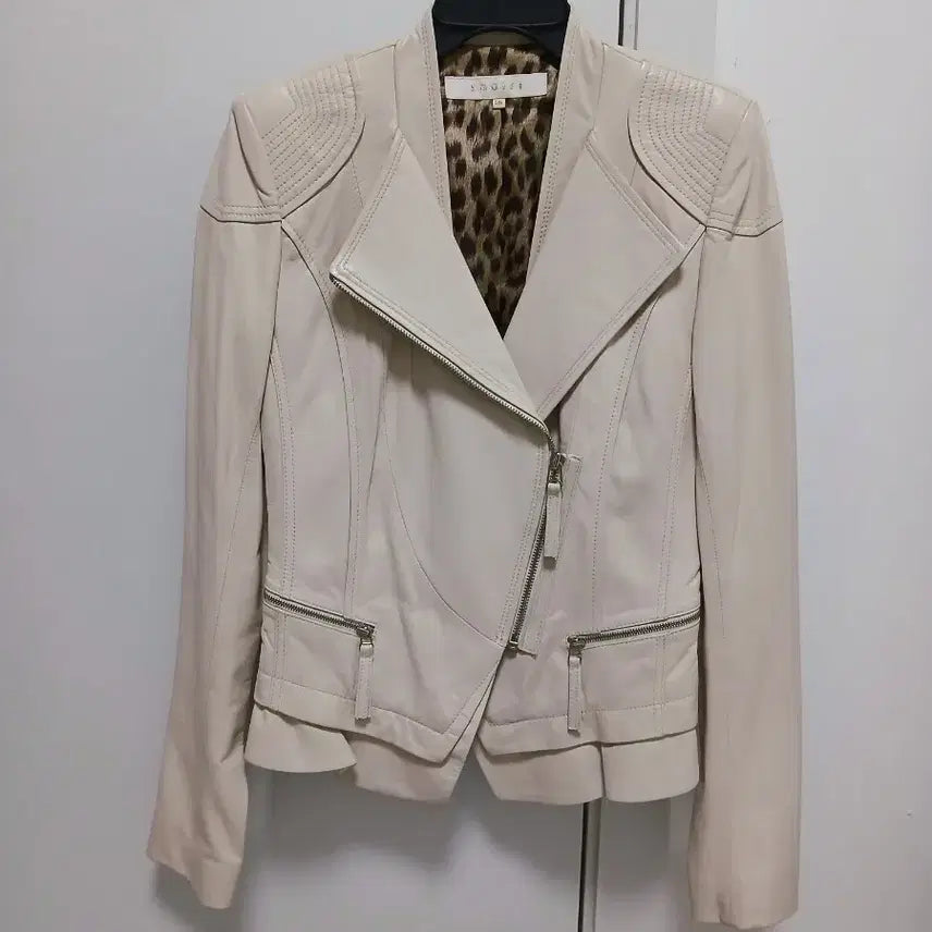 [BUNJANG] Egoist 100% Lambskin Leather Jacket / 에고이스트 양가죽100%
