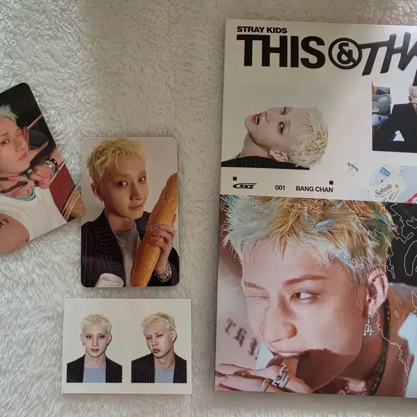 [BUNJANG] Stray Kids Bang Chan THIS&THAT 'And' Version Unsealed Album Photocard Set / 스트레이키즈 디스앤댓 THIS&THAT 방찬세트 개봉앨범 앤버전 앤드버전 &버전 포토 + 증사 포카 개인반 and ver & 스키즈 skz photocard bangchan